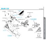 Hiadraulika cső rögzítő csavar (5db )