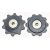 Set of 10-speed derailleur pulleys (8,4 mm) 